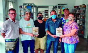 Equipe da Biblioteca Municipal João Veiga e Museu Adolvando Carlos de Alarcão de Ipameri  